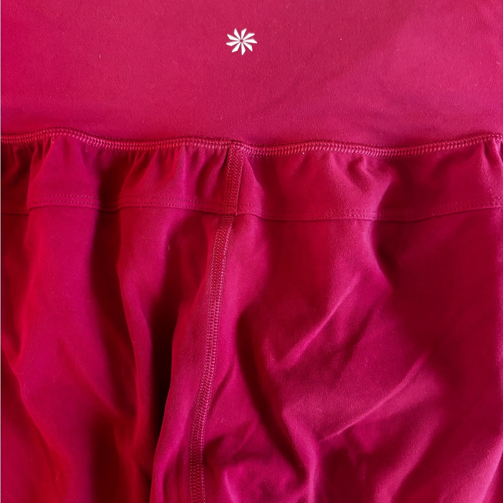 Athleta Women’s 3X Salutation Maroon Jogger Pants - Picture 5 of 6